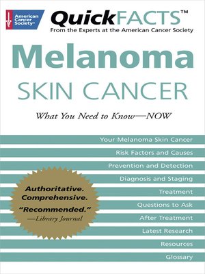 QuickFACTS Melanoma Skin Cancer - ebook
